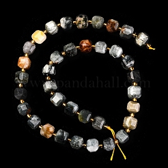 Natural Eagle Eye Stone Beads Strands&nbsp;G-K389-A02-01