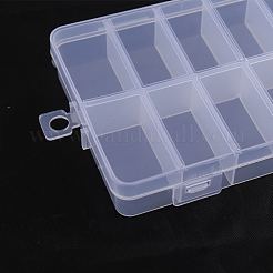 Transparent Plastic Bead Containers&nbsp;CON-YW0001-24