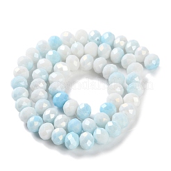 Electroplate Glass Beads Strands&nbsp;LAMP-S068-02K