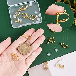 12Pcs 2 Style Clip-on Earring Findings&nbsp;DIY-SC0019-19