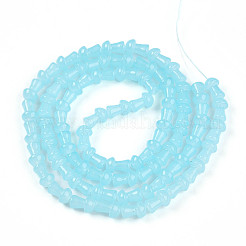 Baking Paint Glass Beads Strands&nbsp;DGLA-N007-01H