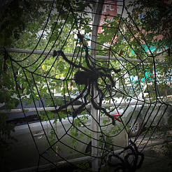 Cotton Spider Web for Holiday Party Decorations&nbsp;DIY-WH20048-056A