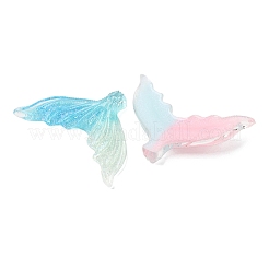 Luminous Ocean Transparent Resin Cabochons&nbsp;CRES-L045-02C