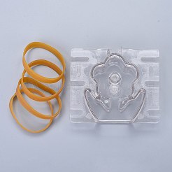 Flower Plastic Candle Molds&nbsp;LS-DIY-I035-12