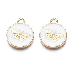 Alloy Enamel Pendants&nbsp;PALLOY-N170-002-NR