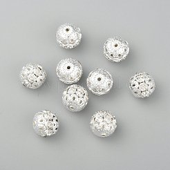Brass Rhinestone Beads&nbsp;RB-A011-12mm-01S