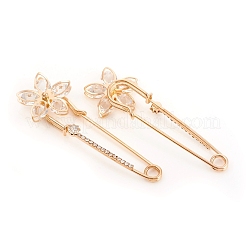 Rack Plating Iron Safety Brooch&nbsp;JEWB-G007-03LG
