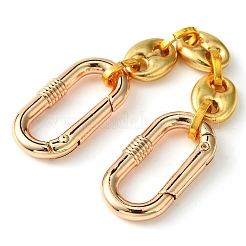 Alloy Coffee Chain Link Purse Strap Extenders&nbsp;AJEW-BA00120