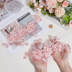 1Pair Polyester Clothing Pathces&nbsp;DIY-CY0003-53B