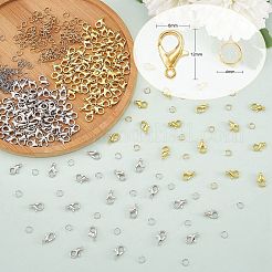 200Pcs 2 Colors Zinc Alloy Lobster Claw Clasps&nbsp;FIND-SZ0001-75