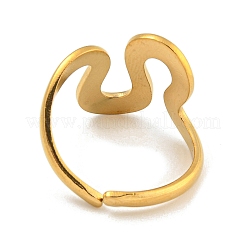 304 Stainless Steel Finger Ring&nbsp;RJEW-L125-01G-05