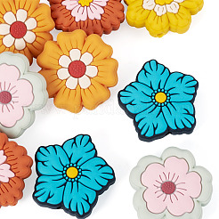 10Pcs 5 Styles Silicone Beads&nbsp;SIL-TA0003-44