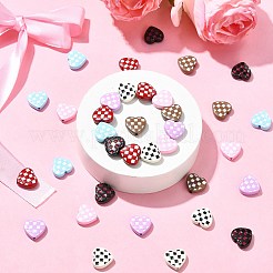 35Pcs 7 Colors Spray Painted Alloy Beads&nbsp;ENAM-CJ0006-11