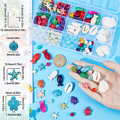 DIY Ocean Theme Bracelet Making Kit&nbsp;DIY-SC0023-34