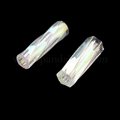 10G Ceylon Glass Twist Bugle Beads&nbsp;X-SEED-L012-01I
