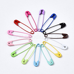 Spray Painted Iron Safety Pins&nbsp;X-IFIN-T017-02