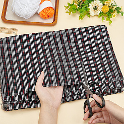 Tartan Pattern Cotton Craft Fabric&nbsp;DIY-WH0453-62