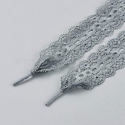Polyester Lace Shoelaces&nbsp;FIND-WH0126-801C