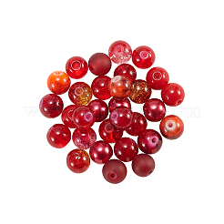 200Pcs 10 Styles DIY Glass Round Beads Sets&nbsp;DIY-CJ0001-97