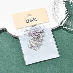 SHEGRACE Brass Pave Cubic Zirconia Horse Eye Connector Charms&nbsp;XGRQ2O035-436P