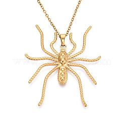 Halloween 304 Stainless Steel Pendant Necklaces&nbsp;NJEW-T018-10G