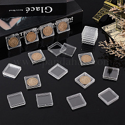 Square Acrylic Storage Boxes&nbsp;CON-WH0089-86
