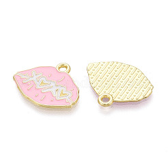 Valentine's Day Alloy Enamel Pendants&nbsp;ENAM-T023-23B