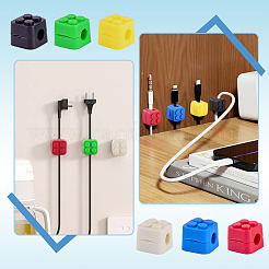 6Pcs PP Plastic Cable Organizers Clips&nbsp;AJEW-TADJ0001-35