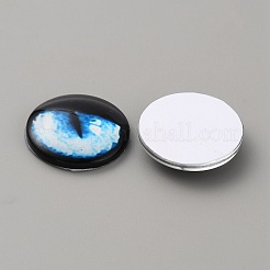 Glass Cabochons&nbsp;GLAA-WH0033-75G-08