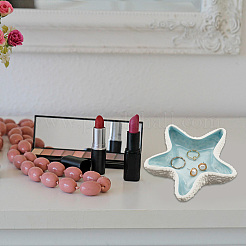 Porcelain Jewelry Dish Tray&nbsp;DJEW-WH0009-27