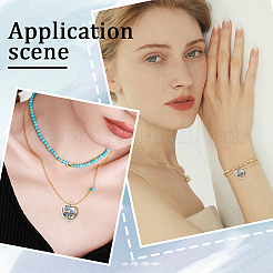 10Pcs Brass Enamel Pendants&nbsp;KK-SC0003-51