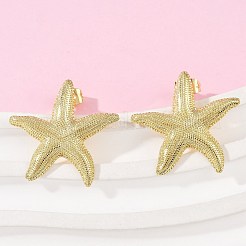 Brass Stud Earrings&nbsp;EJEW-R032-06G
