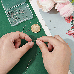100Pcs 304 Stainless Steel Beads&nbsp;FIND-UN0016-19