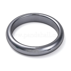 Natural Terahertz Stone Bangles&nbsp;BJEW-H619-01F