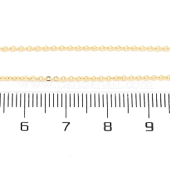 Brass Cable Chain Necklace Making&nbsp;X-NJEW-D302-78G