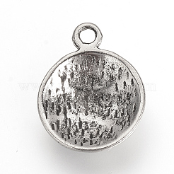 Tibetan Style Alloy Pendants&nbsp;TIBEP-Q064-140AS-RS