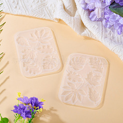 2Pcs Leaf DIY Pendant Silicone Molds&nbsp;DIY-TA0014-07