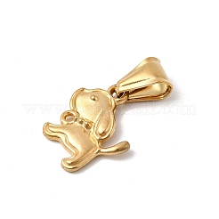 Animal Theme 304 Stainless Steel Pendants&nbsp;STAS-B167-27C-G