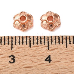 Brass Bead Caps&nbsp;KK-C260-14RG