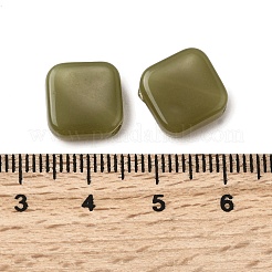 Opaque Acrylic Beads&nbsp;OACR-WH0055-02B
