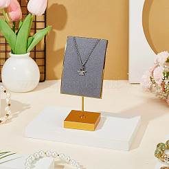 Velvet & Alloy Earrings Display Stands&nbsp;ODIS-WH0061-69A