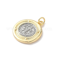 Brass Pendants&nbsp;KK-L239-050G-02