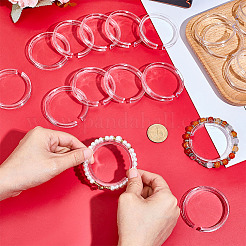 24Pcs Acrylic Single Bracelets Display Holder&nbsp;BDIS-ME0001-01B