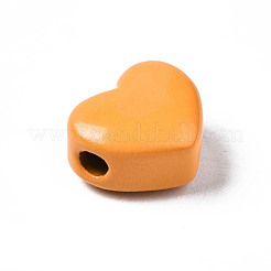 Spray Painted Brass Beads&nbsp;KK-Q252-006G