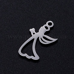 Non-Tarnish 304 Stainless Steel Hollow Pendants&nbsp;A-STAS-Q201-JN312-1