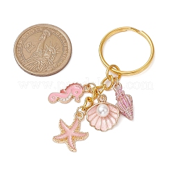 3Pcs Alloy Enamel Keychain&nbsp;KEYC-JKC01021
