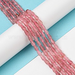 Natural Strawberry Quartz Beads Strands&nbsp;G-C080-B01-01