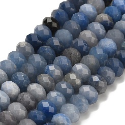 Natural Blue Aventurine Beads Strands&nbsp;G-Z111-A03