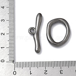 Alloy Toggle Clasps&nbsp;X-PALLOY-G014-B