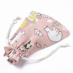 Printed Polycotton(Polyester Cotton) Pouches&nbsp;ABAG-S003-13B